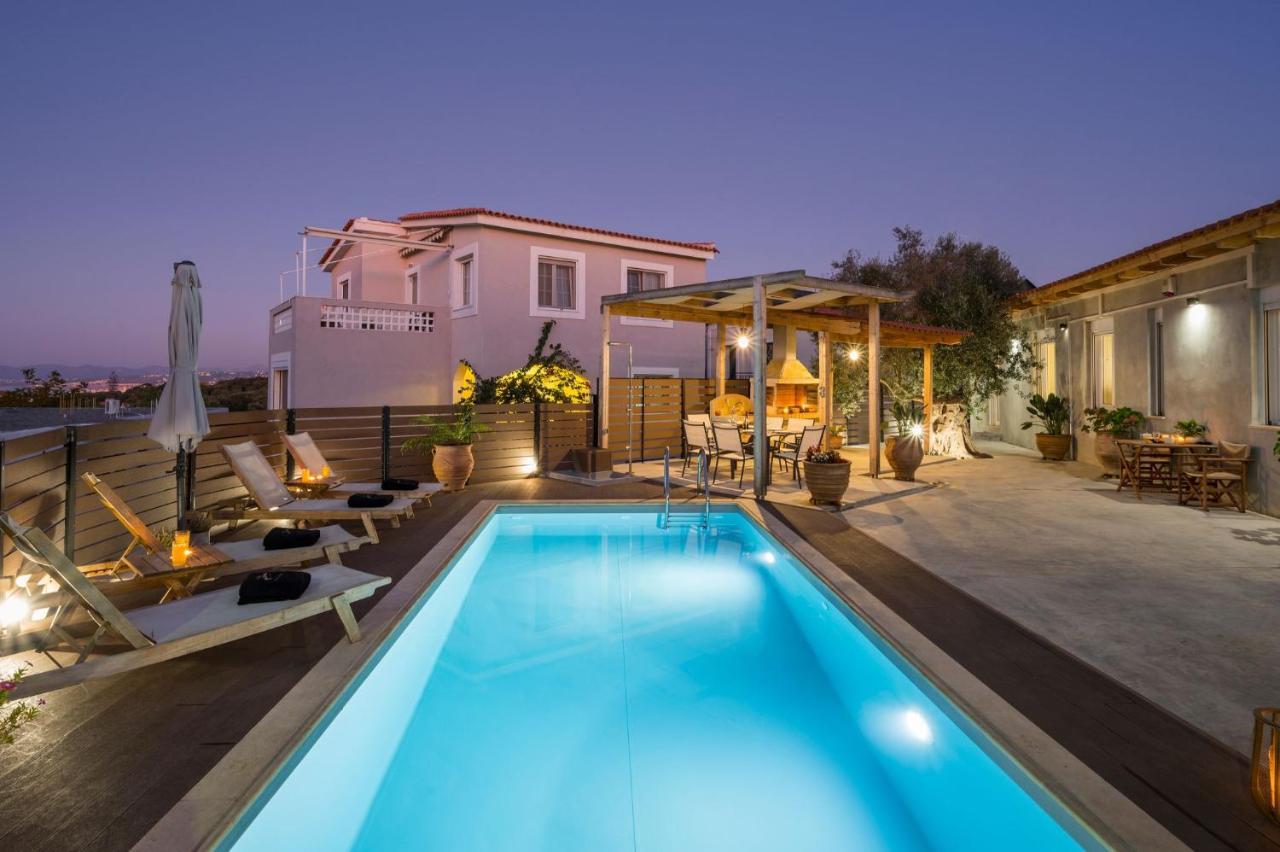 Villa Roxanne Galatas  Ngoại thất bức ảnh